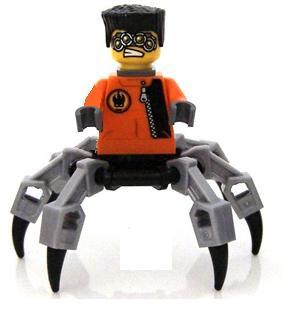 LEGO Minifigure-Spy Clops, Pearl Light Gray Legs-Agents-AGT015-Creative Brick Builders